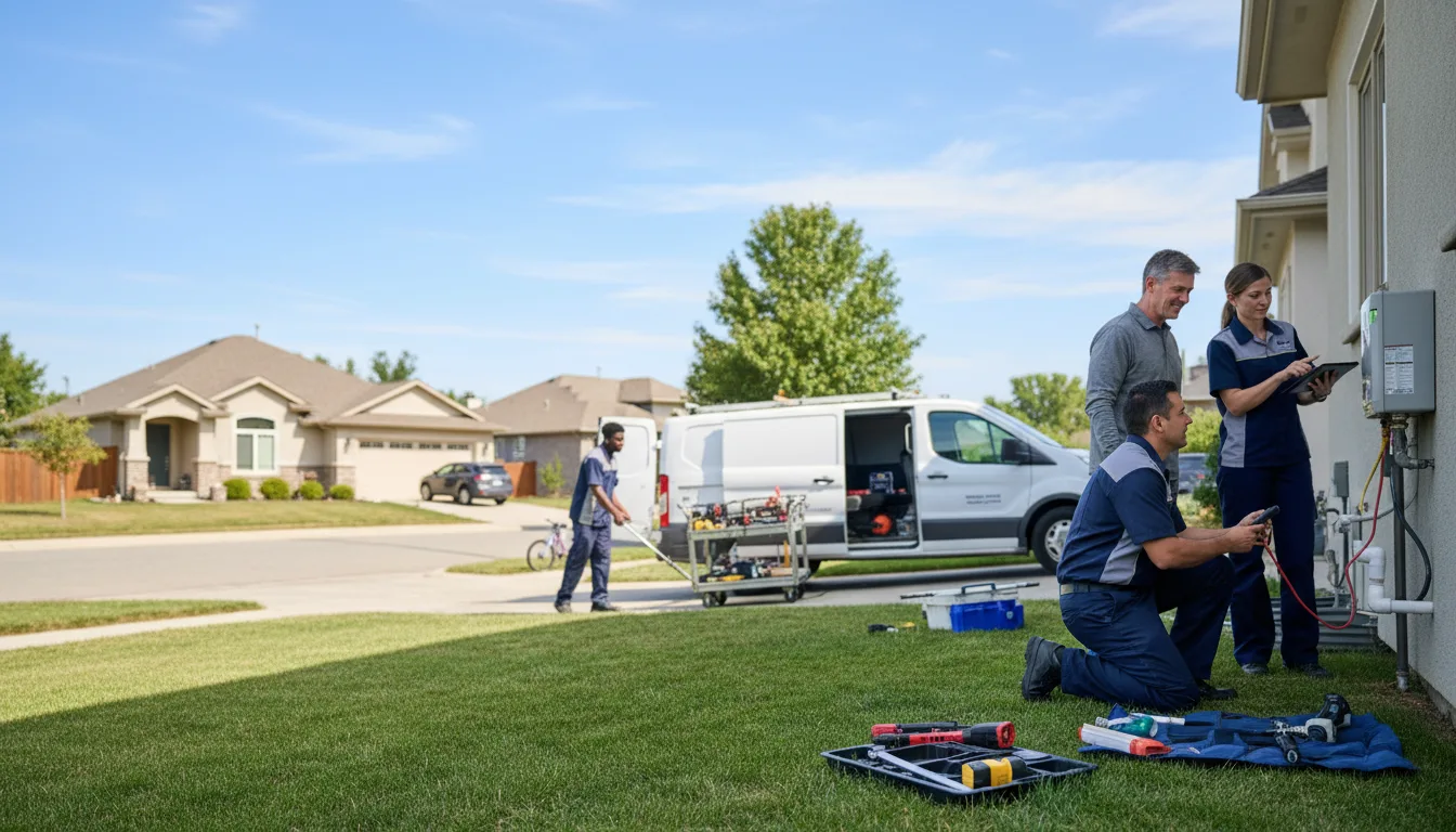 Tankless water heater service in Whiteside, MO